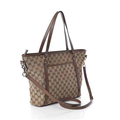 gucci supreme joy tote|GUCCI GG Supreme Monogram Medium Joy Tote Dark Brown.